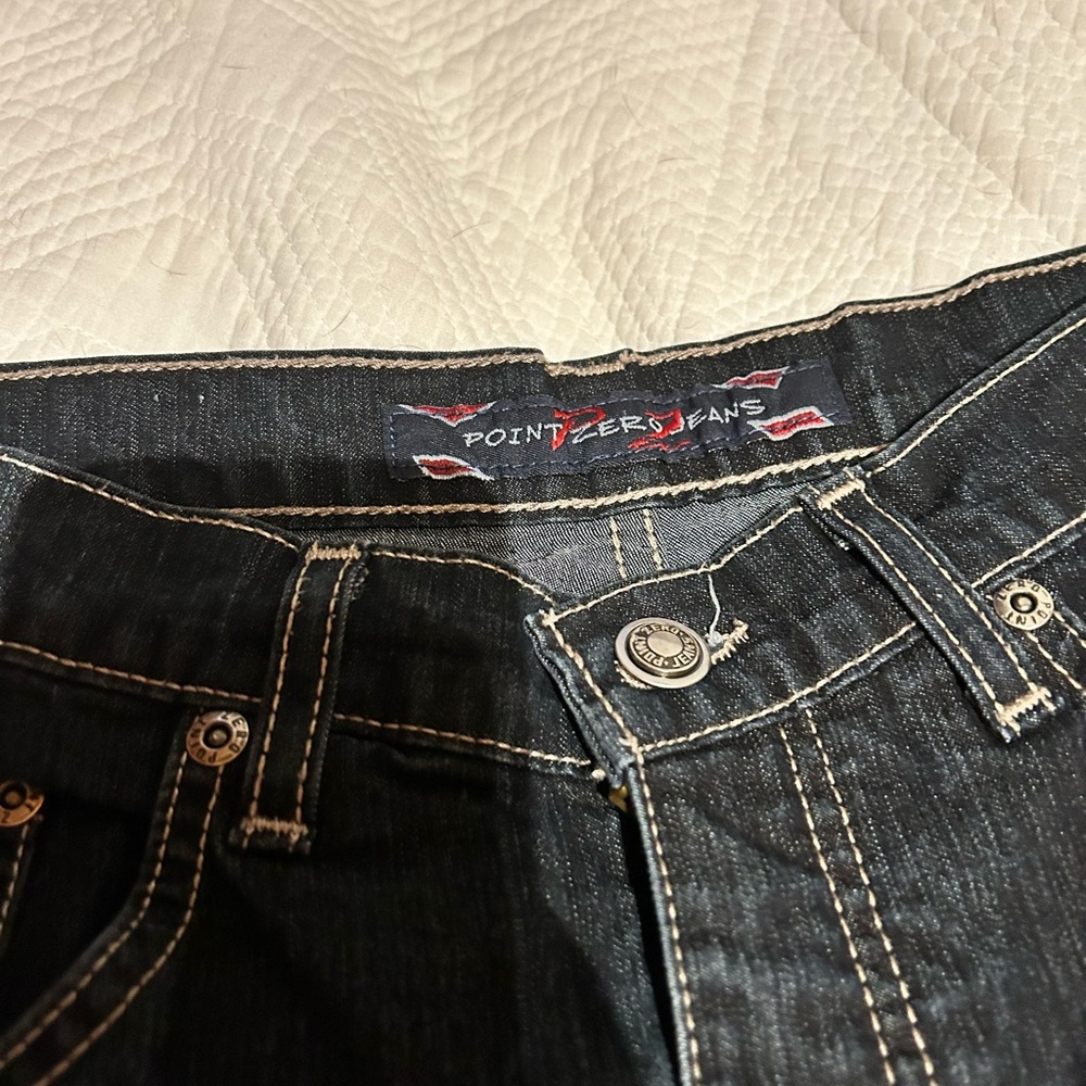 Point Zero Men's Dark Denim Jeans